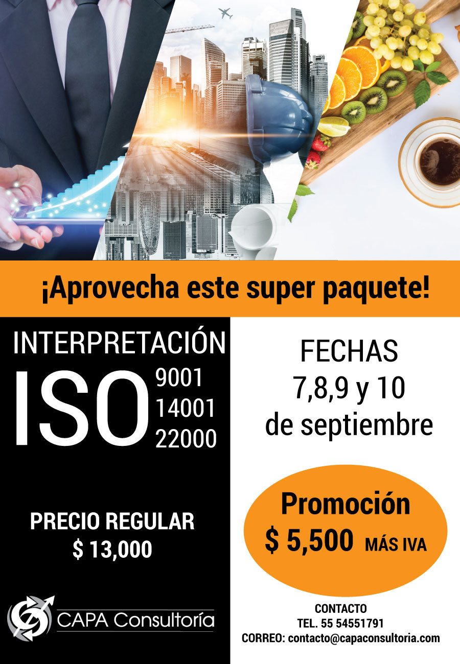 Super paquete ISO 9001, 14001 y 22000